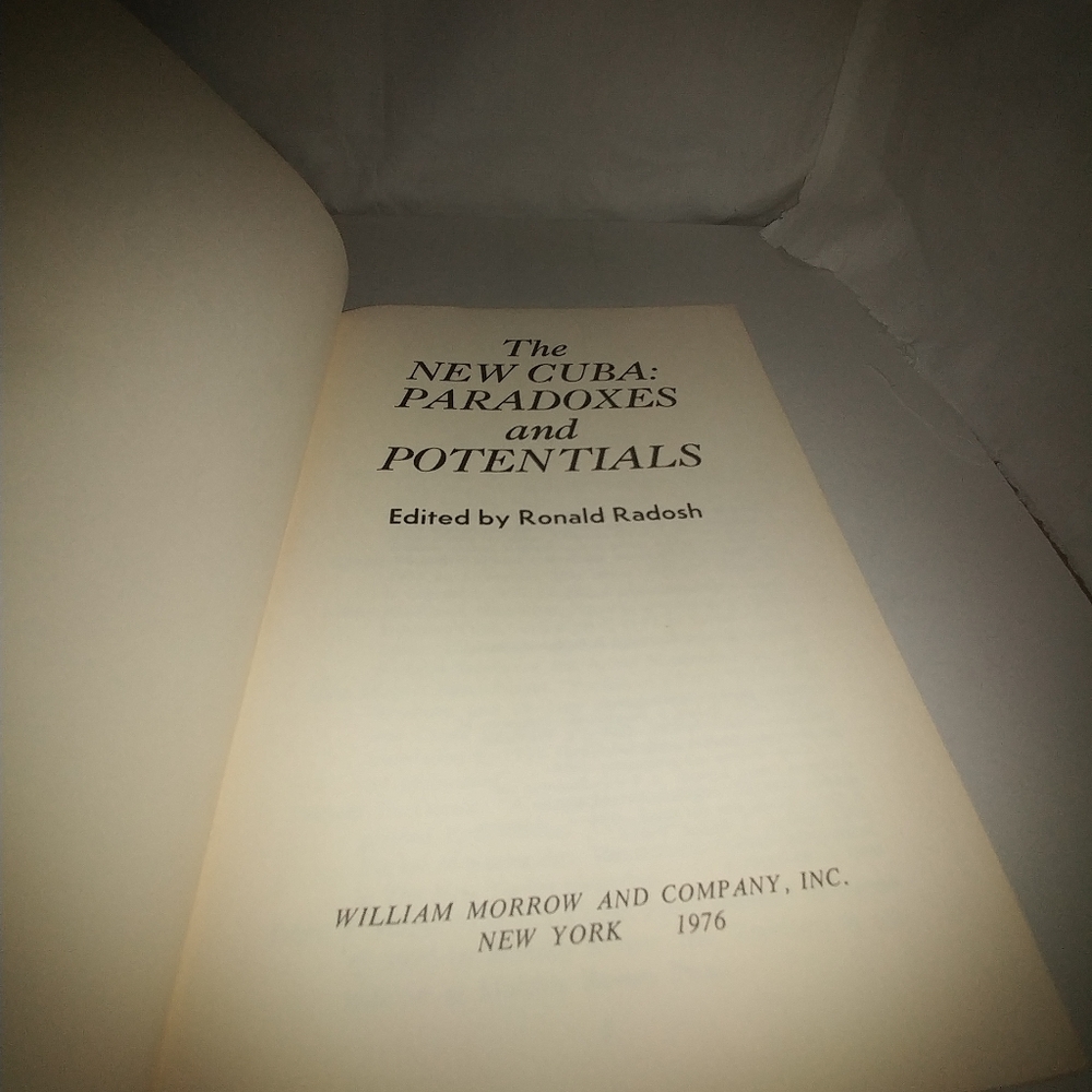 The New Cuba Paradoxes & Potentials Edited by Rona - Picture 5 of 7